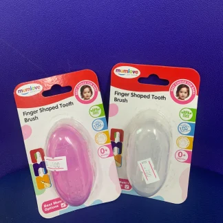 Finger shaped toothbrush by Mumlove