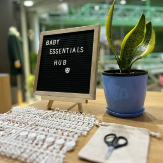 wooden alphabetical board