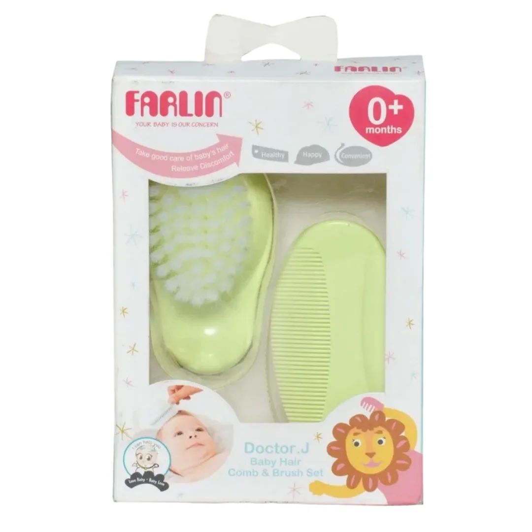 Farlin Comb & Brush set